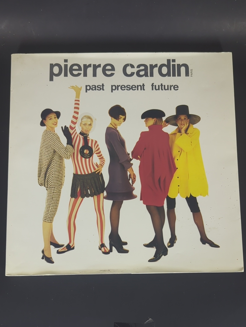 Rare Vintage 1990 Pierre Cardin Past Preset Future Fashion Book Coffee Table